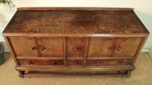 ARTS CRAFTS OAK HEALS SIDEBOARD - ADDITIONAL PHOTO 10
