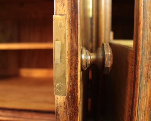 ARTS CRAFTS OAK HEALS SIDEBOARD - ADDITIONAL PHOTO 12