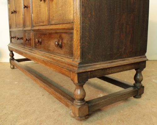 ARTS CRAFTS OAK HEALS SIDEBOARD - ADDITIONAL PHOTO 14