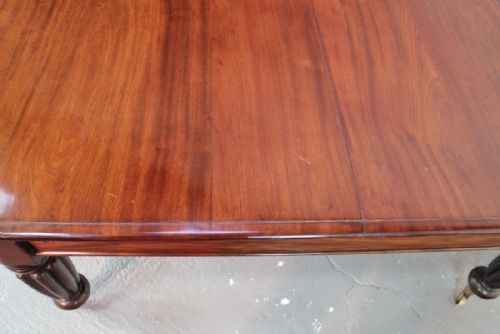 REGENCY MAHOGANY EXTENDING DINING TABLE 10FT7 SEATS 12 - ADDITIONAL PHOTO 11