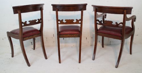 SET OF EIGHT REGENCY MAHOGANY DINING CHAIRS 8 - ADDITIONAL PHOTO 3
