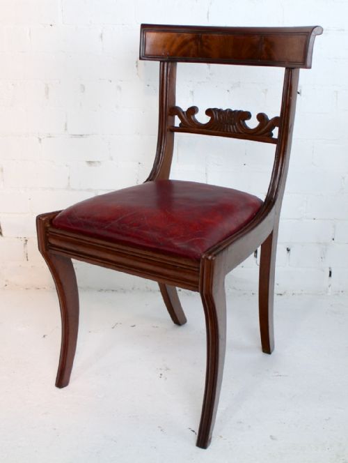 SET OF EIGHT REGENCY MAHOGANY DINING CHAIRS 8 - ADDITIONAL PHOTO 6