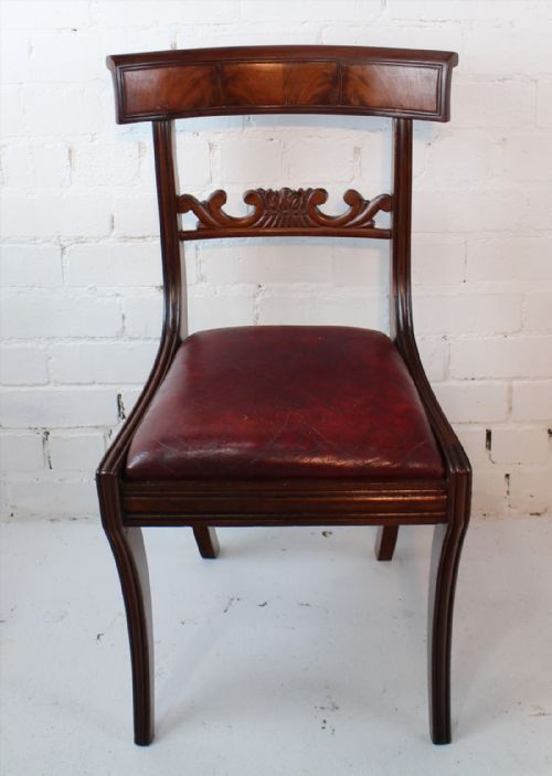 SET OF EIGHT REGENCY MAHOGANY DINING CHAIRS 8 - ADDITIONAL PHOTO 7