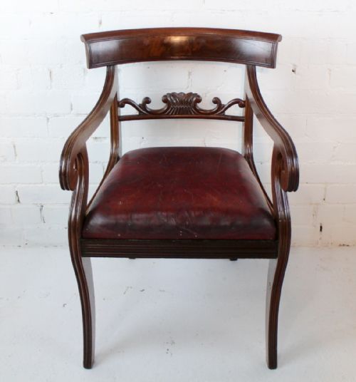 SET OF EIGHT REGENCY MAHOGANY DINING CHAIRS 8 - ADDITIONAL PHOTO 9