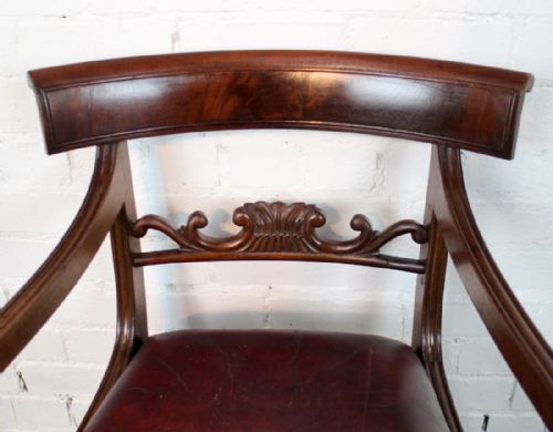 SET OF EIGHT REGENCY MAHOGANY DINING CHAIRS 8 - ADDITIONAL PHOTO 11