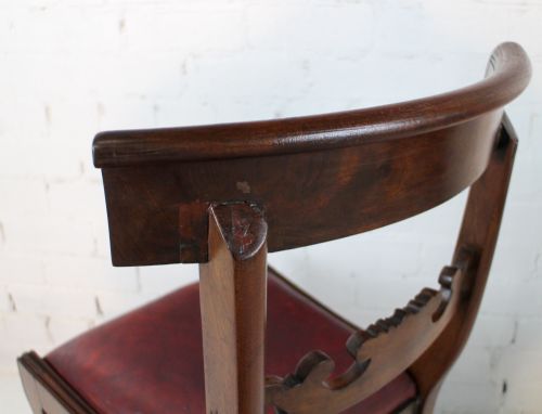 SET OF EIGHT REGENCY MAHOGANY DINING CHAIRS 8 - ADDITIONAL PHOTO 14