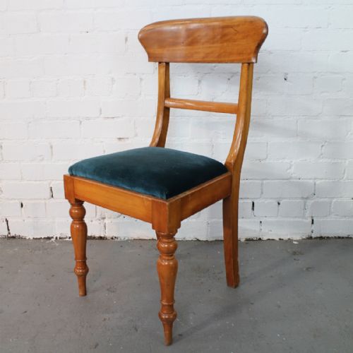 SET OF TWELVE VICTORIAN SATIN WALNUT DINING CHAIRS 12 - ADDITIONAL PHOTO 5