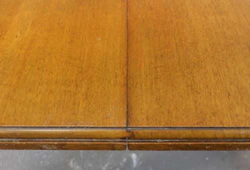 8FT VICTORIAN OAK EXTENDING DINING TABLE SEATS 10 - ADDITIONAL PHOTO 12