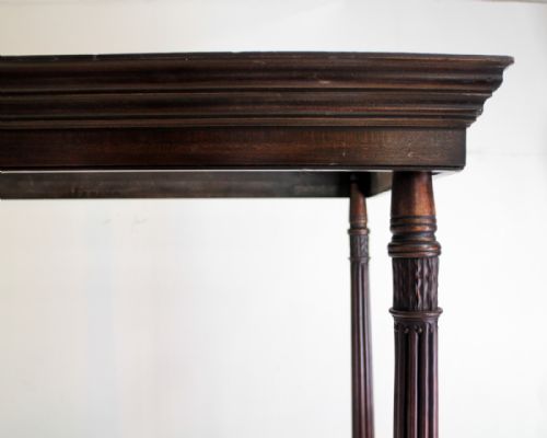 VICTORIAN MAHOGANY SINGLE FOUR POSTER BED - ADDITIONAL PHOTO 8