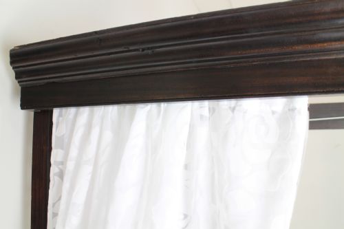 VICTORIAN MAHOGANY SINGLE FOUR POSTER BED - ADDITIONAL PHOTO 12
