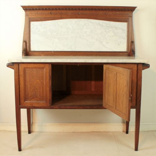 ARTS CRAFTS OAK FOUR PIECE BEDROOM SUITE ATTRIBUTED TO MAPLE CO - ADDITIONAL PHOTO 11