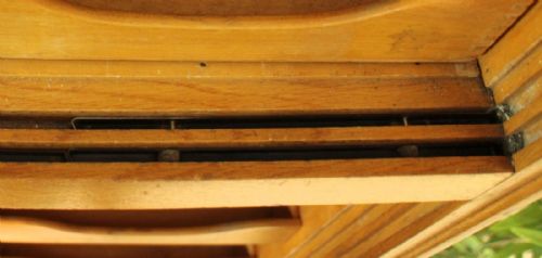 LARGE OAK HABERDASHERY SHOP CABINET - ADDITIONAL PHOTO 14