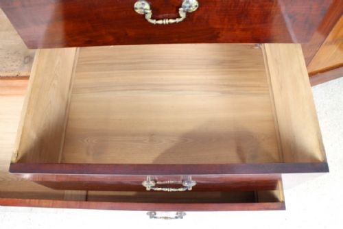 VICTORIAN MAHOGANY TWO DOOR WARDROBE BY WYLIE LOCHHEAD - ADDITIONAL PHOTO 10