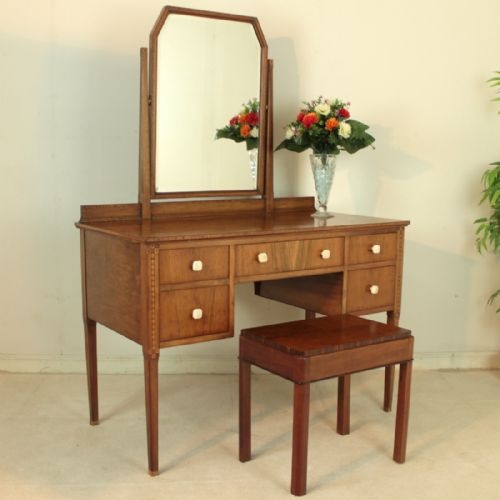 ART DECO WALNUT MACASSAR MARQUETRY BEDROOM SUITE - ADDITIONAL PHOTO 1