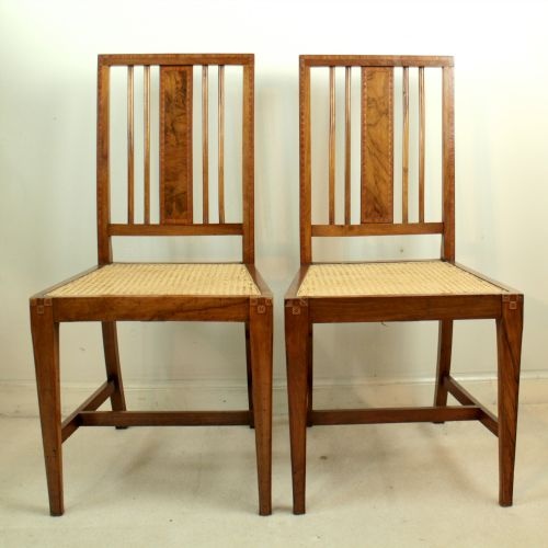 ART DECO WALNUT MACASSAR MARQUETRY BEDROOM SUITE - ADDITIONAL PHOTO 14