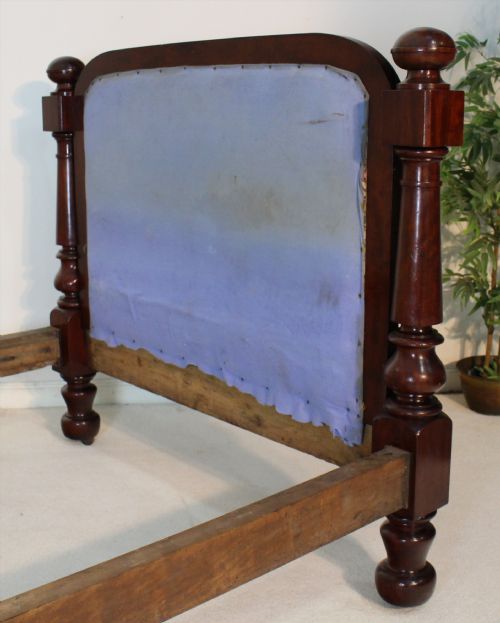SCOTTISH VICTORIAN MAHOGANY DOUBLE BED - ADDITIONAL PHOTO 12