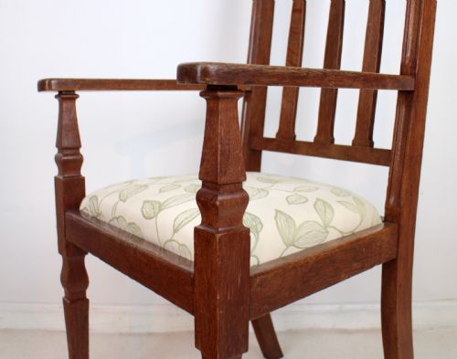 PAIR OF ARTS CRAFTS ARMCHAIRS SHAPLAND PETTER - ADDITIONAL PHOTO 8