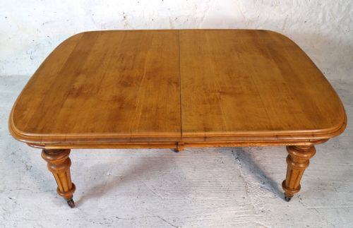 15FT EARLY VICTORIAN EXTRA WIDE OAK EXTENDING DINING TABLE 6 LEAVES SEATS 18 - ADDITIONAL PHOTO 16