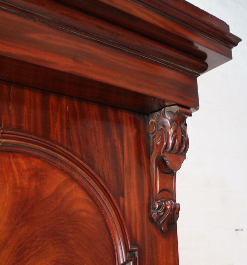 WILLIAM IV MAHOGANY FITTED WARDROBE - ADDITIONAL PHOTO 15
