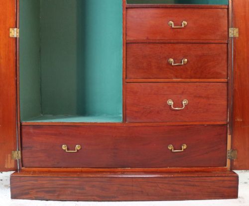 WILLIAM IV MAHOGANY FITTED WARDROBE - ADDITIONAL PHOTO 19