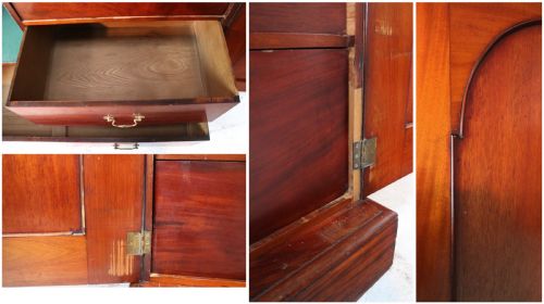 WILLIAM IV MAHOGANY FITTED WARDROBE - ADDITIONAL PHOTO 24