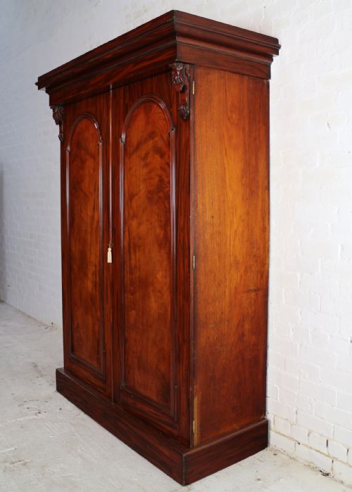 WILLIAM IV MAHOGANY FITTED WARDROBE - ADDITIONAL PHOTO 26