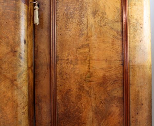VICTORIAN WALNUT BREAKFRONT FITTED WARDROBE - ADDITIONAL PHOTO 12