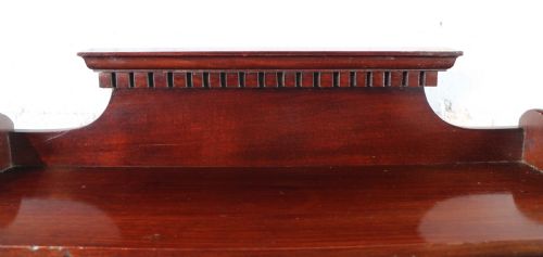 ARTS CRAFTS MOORISH WATERFALL BOOKCASE BY SHAPLAND PETTER - ADDITIONAL PHOTO 4