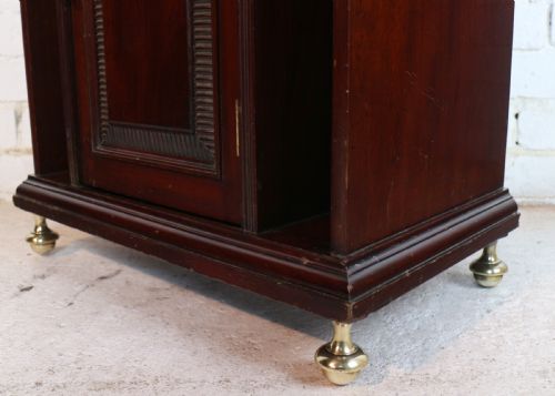 ARTS CRAFTS MOORISH WATERFALL BOOKCASE BY SHAPLAND PETTER - ADDITIONAL PHOTO 15