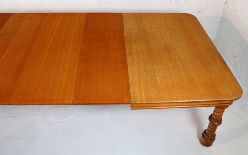 VICTORIAN OAK EXTENDING DINING TABLE LEAF HOLDER 12FT - ADDITIONAL PHOTO 25