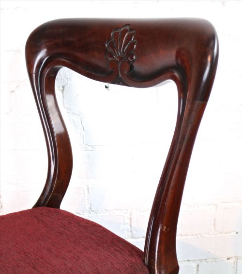 SET OF TEN WILLIAM IV MAHOGANY DINING CHAIRS BY J PROCTOR 10 - ADDITIONAL PHOTO 11