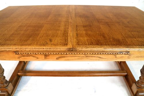 ART DECO OAK DINING SUITE C1930 - ADDITIONAL PHOTO 12