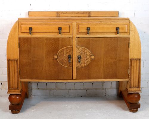 ART DECO OAK DINING SUITE C1930 - ADDITIONAL PHOTO 15