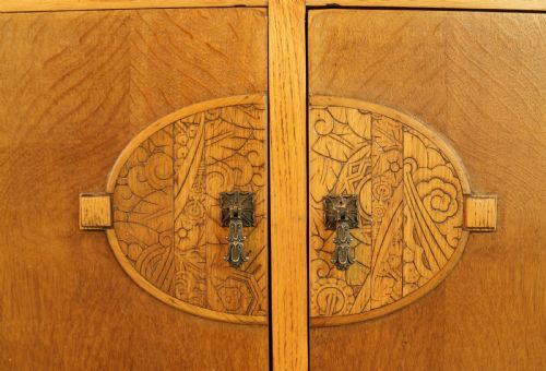 ART DECO OAK DINING SUITE C1930 - ADDITIONAL PHOTO 18