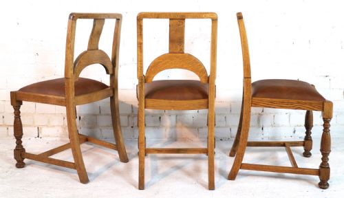 ART DECO OAK DINING SUITE C1930 - ADDITIONAL PHOTO 25