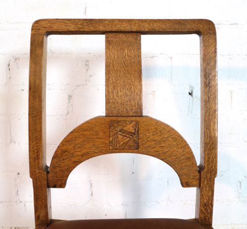 ART DECO OAK DINING SUITE C1930 - ADDITIONAL PHOTO 28