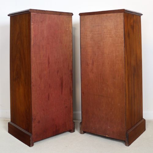 PAIR OF SCOTTISH LATE VICTORIAN MAHOGANY COLLECTORS CHESTS - ADDITIONAL PHOTO 27