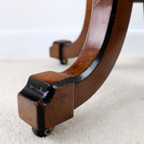 ANTIQUE IRISH KILLARNEY YEW INLAID CHESS TOP GAMES OCCASIONAL TABLE - ADDITIONAL PHOTO 23