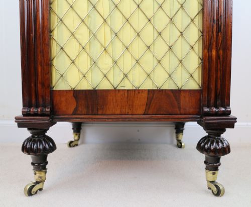 REGENCY ROSEWOOD SLIDE TOP DAVENPORT DESK - ADDITIONAL PHOTO 7