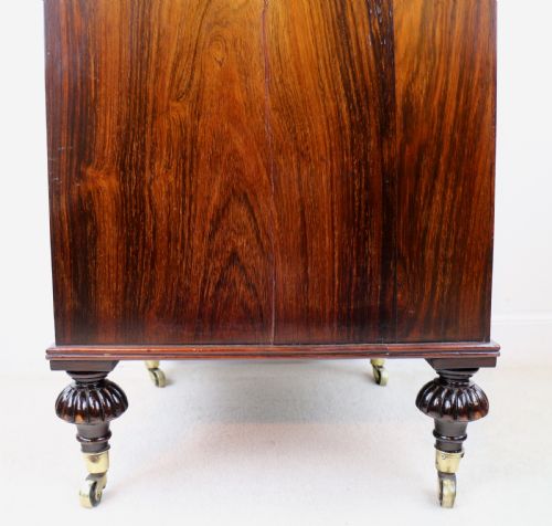 REGENCY ROSEWOOD SLIDE TOP DAVENPORT DESK - ADDITIONAL PHOTO 29