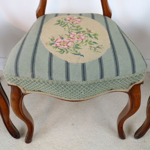 SET OF SIX ANTIQUE VICTORIAN BALLOON BACK DINING CHAIRS 6 - ADDITIONAL PHOTO 26