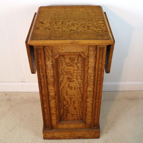 ANTIQUE SCOTTISH WILLIAM IV FIGURED ELM BEDSIDE CABINETPOT CUPBOARD C1830 - ADDITIONAL PHOTO 3