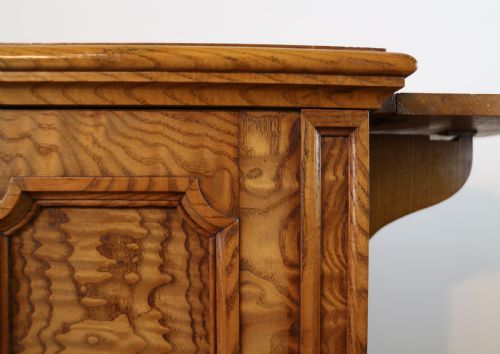 ANTIQUE SCOTTISH WILLIAM IV FIGURED ELM BEDSIDE CABINETPOT CUPBOARD C1830 - ADDITIONAL PHOTO 14