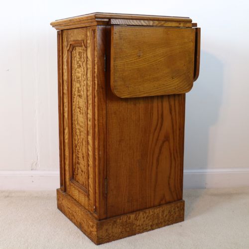 ANTIQUE SCOTTISH WILLIAM IV FIGURED ELM BEDSIDE CABINETPOT CUPBOARD C1830 - ADDITIONAL PHOTO 17