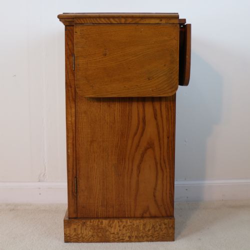 ANTIQUE SCOTTISH WILLIAM IV FIGURED ELM BEDSIDE CABINETPOT CUPBOARD C1830 - ADDITIONAL PHOTO 18