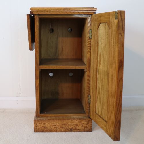 ANTIQUE SCOTTISH WILLIAM IV FIGURED ELM BEDSIDE CABINETPOT CUPBOARD C1830 - ADDITIONAL PHOTO 19