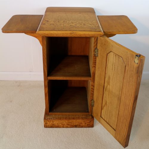 ANTIQUE SCOTTISH WILLIAM IV FIGURED ELM BEDSIDE CABINETPOT CUPBOARD C1830 - ADDITIONAL PHOTO 21
