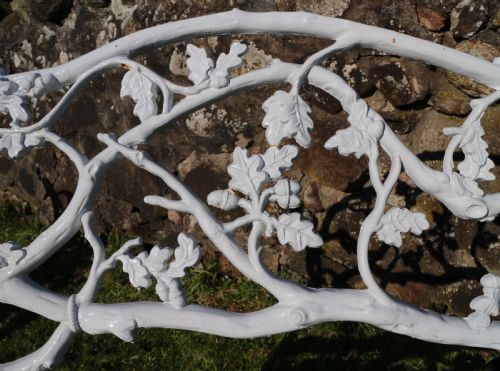 A PAIR OF VICTORIAN CAST IRON SERPENT TWIG PATTERN GARDEN SEATSBENCHES - ADDITIONAL PHOTO 19