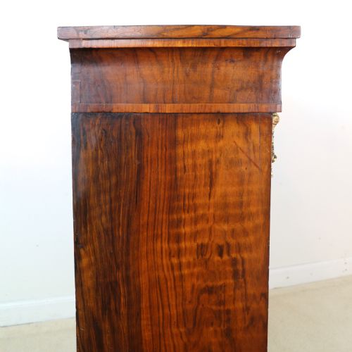 VICTORIAN WALNUT AND FLORAL MARQUETRY SIDE CABINET - ADDITIONAL PHOTO 14