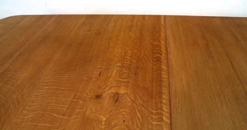 EDWARDS ROBERTS VICTORIAN OAK EXTENDING DINING TABLE 7 LEAVES 20FT SEATS UP TO 2224 - ADDITIONAL PHOTO 22